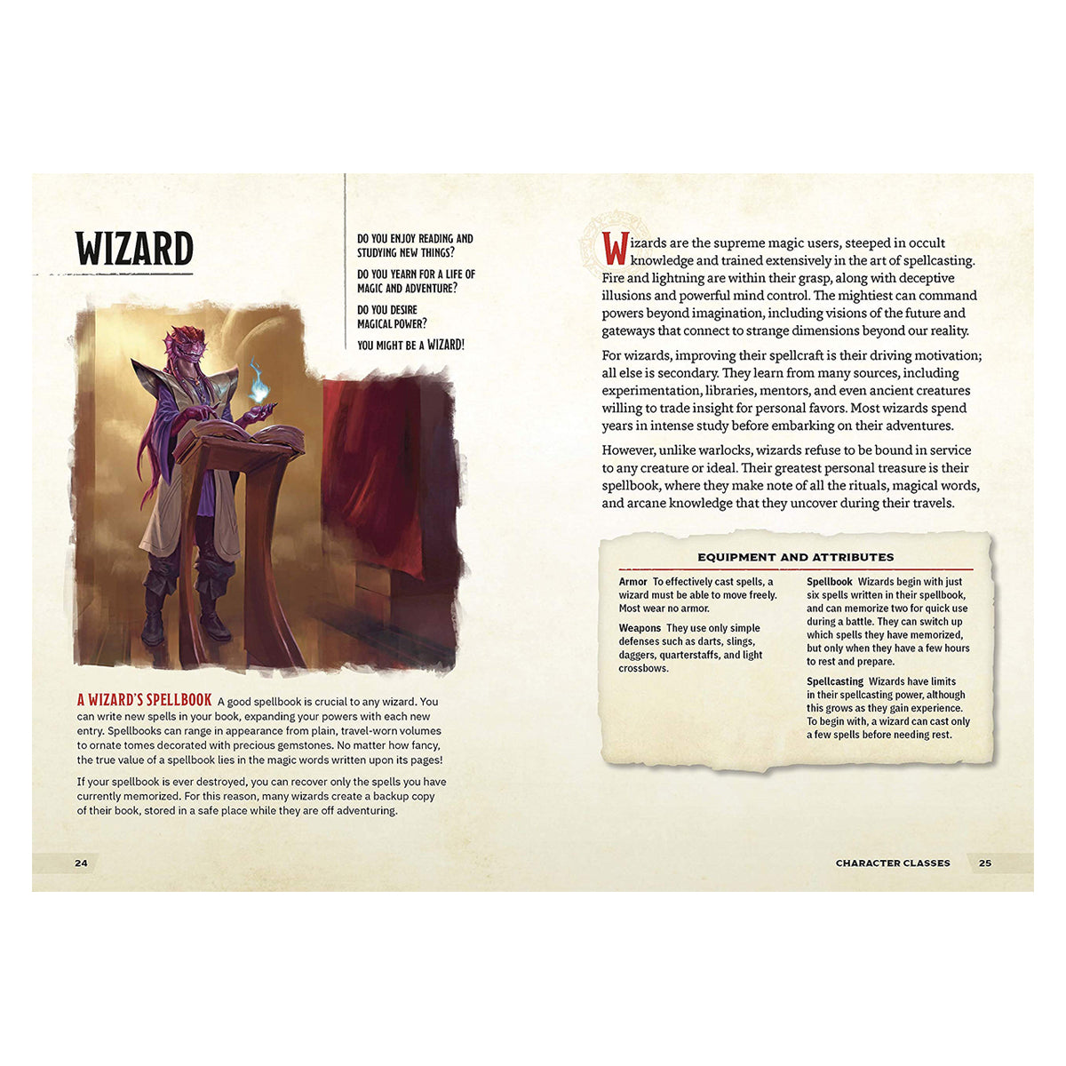 D&D Dungeons & Dragons Wizards & Spells A Young Adventurers Guide