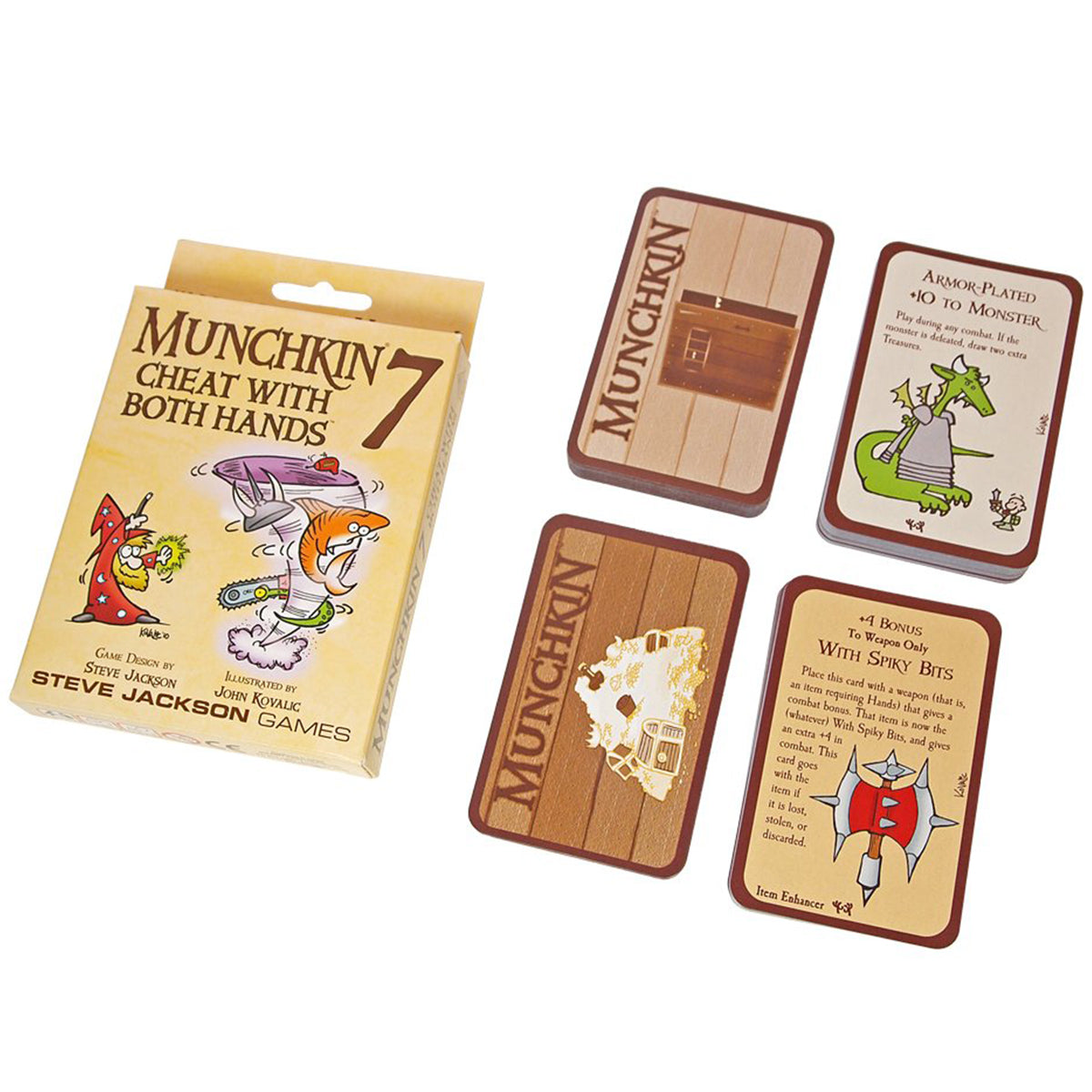 Munchkin 7 Cheat With Both Hands Expansion
