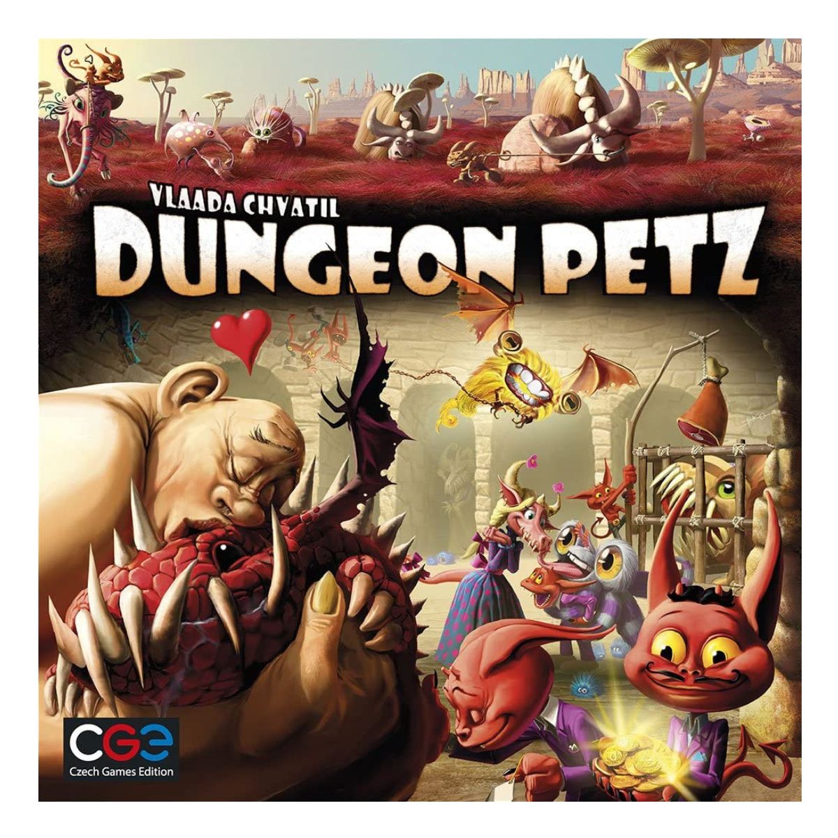 Dungeon Petz Board Game