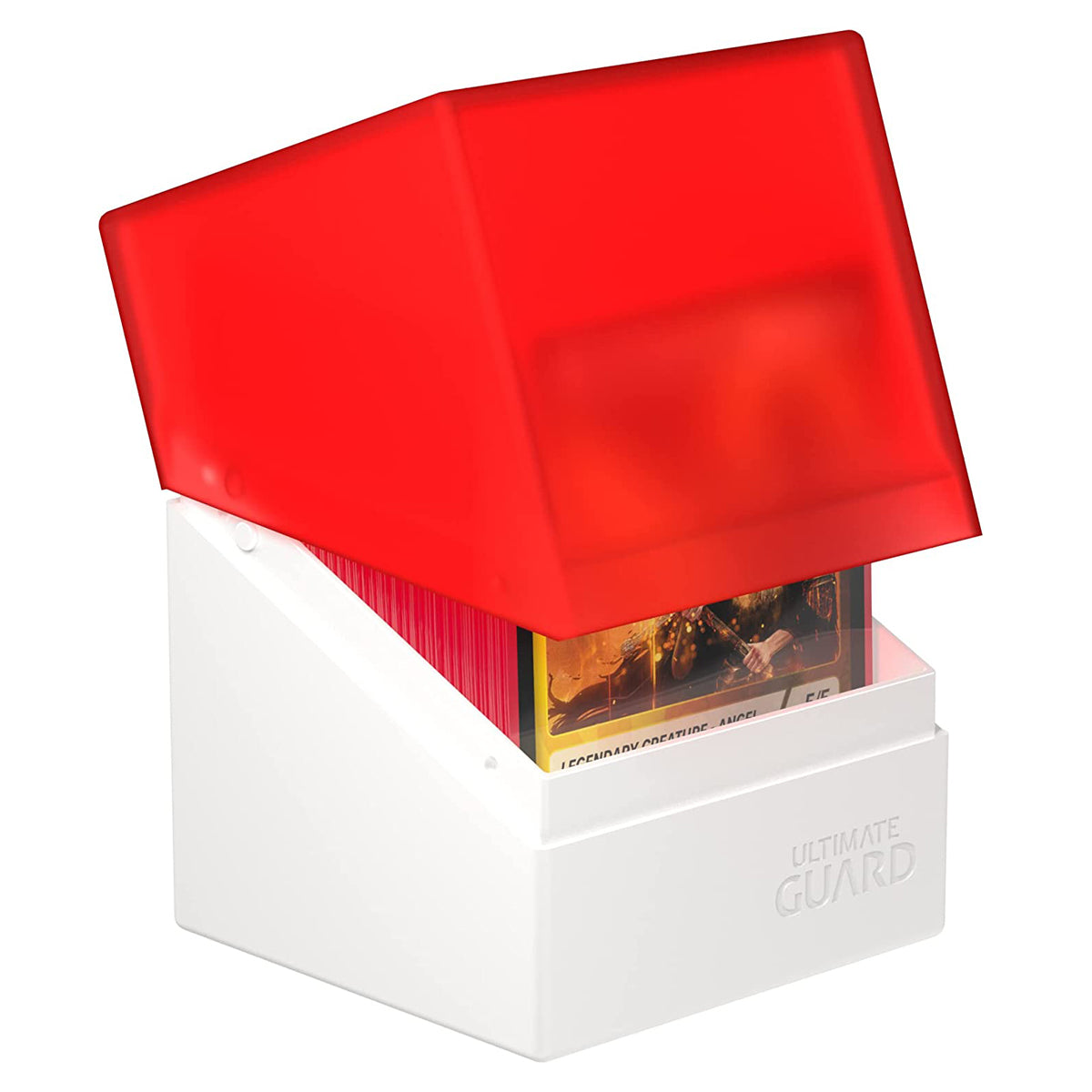 Ultimate Guard Synergy Boulder 100+ Red/White Deck Box
