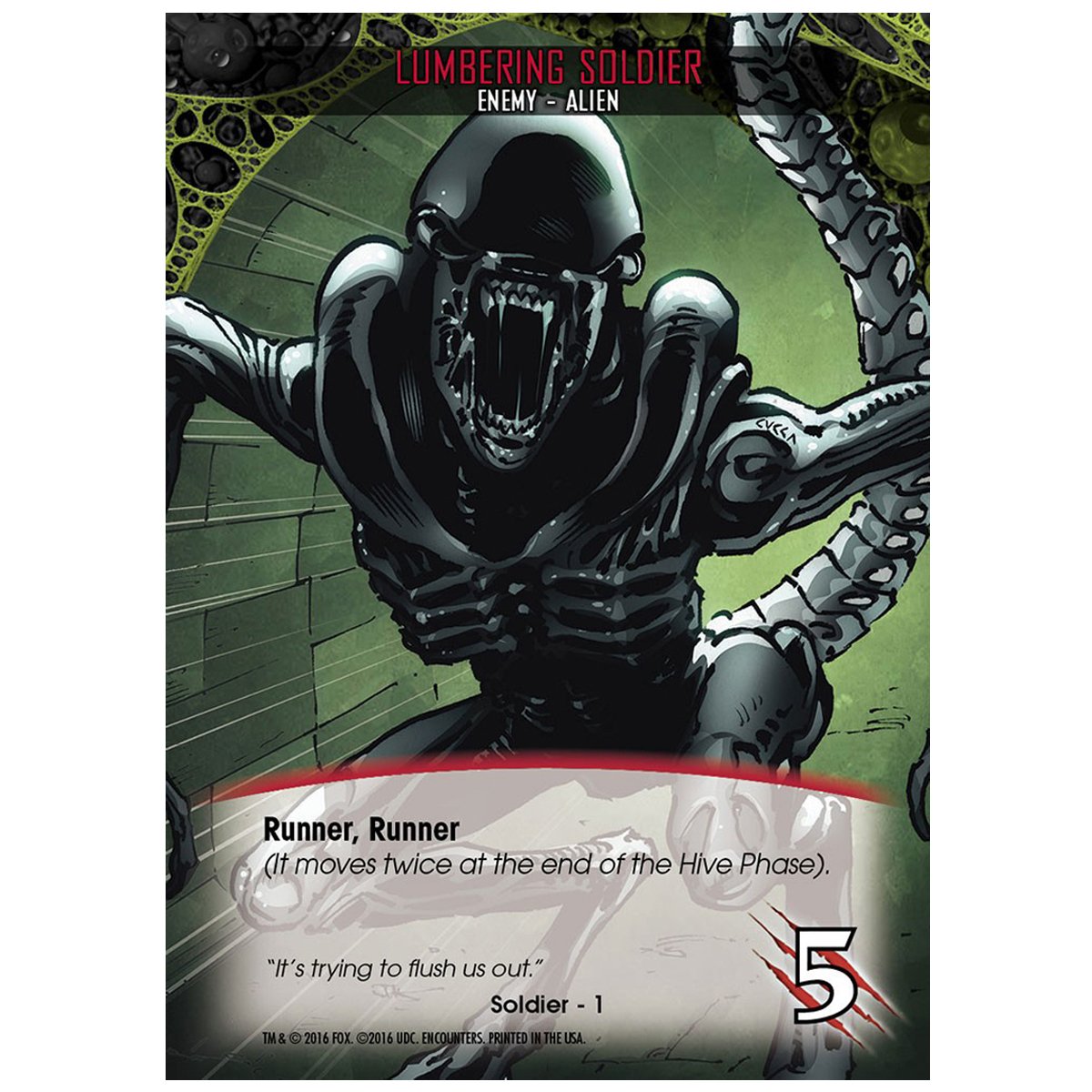 Legendary Encounters - An Alien Expansion Deck-Building Game Board Game