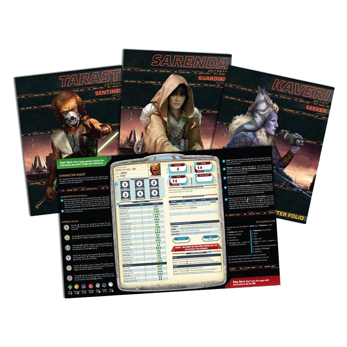Star Wars Force and Destiny RPG Beginner Game