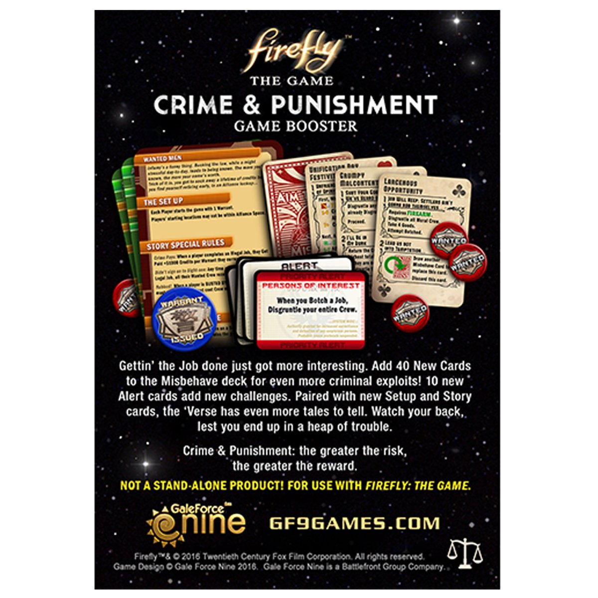 Firefly Crime & Punishment Expansion
