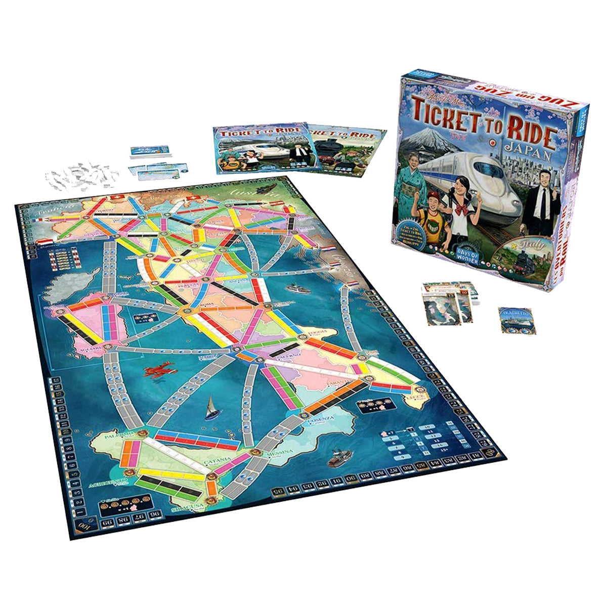 Ticket to Ride Japan & Italy Expansion