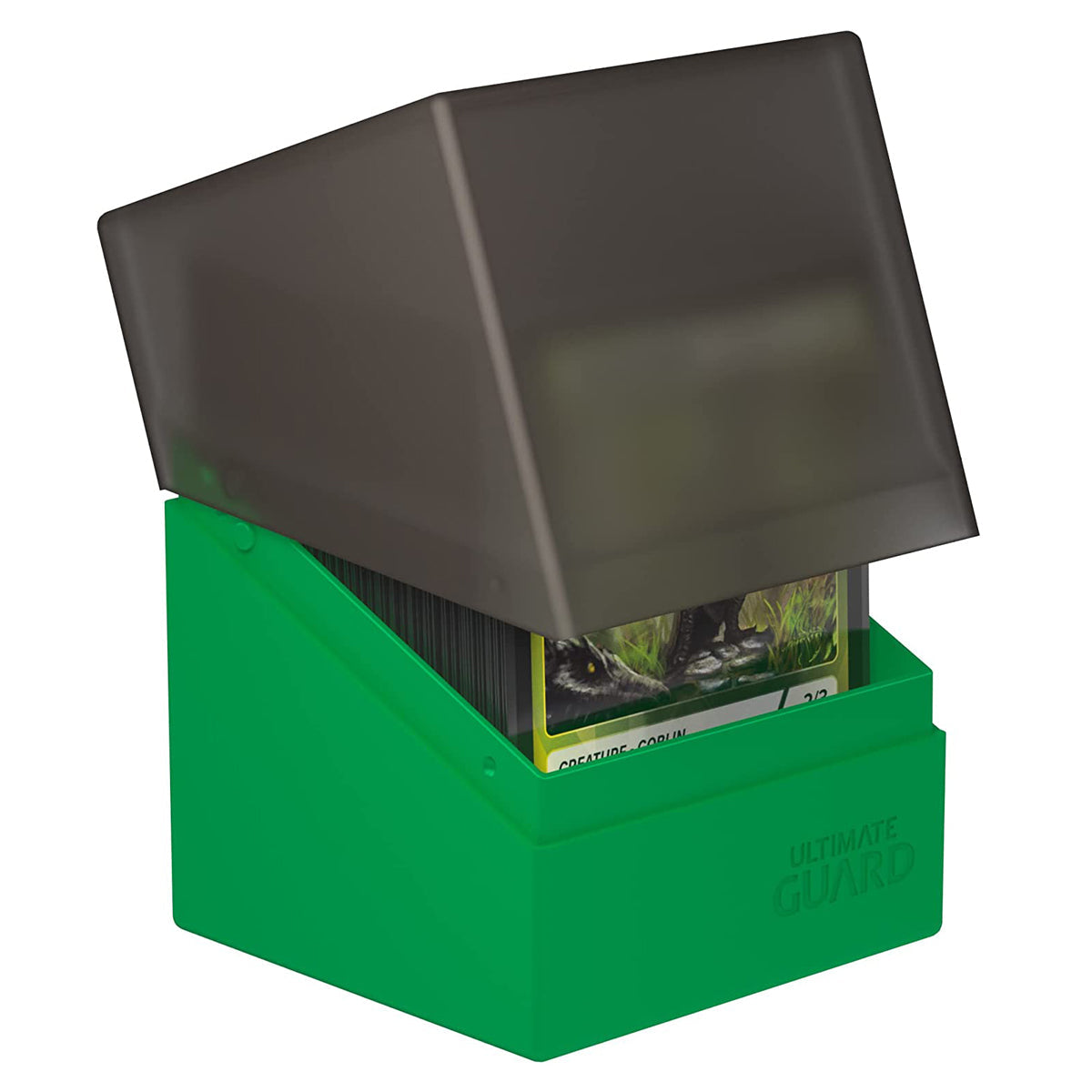 Ultimate Guard Synergy Boulder 100+ Black/Green Deck Box