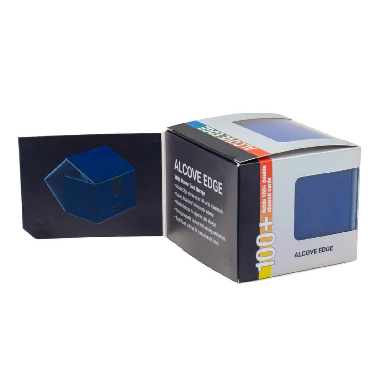 ULTRA PRO DECK BOX Vivid Deluxe Alcove Edge - DELUXE Blue