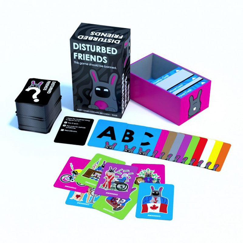 Disturbed Friends Main Set Base Game + First Official Expansion Bundle