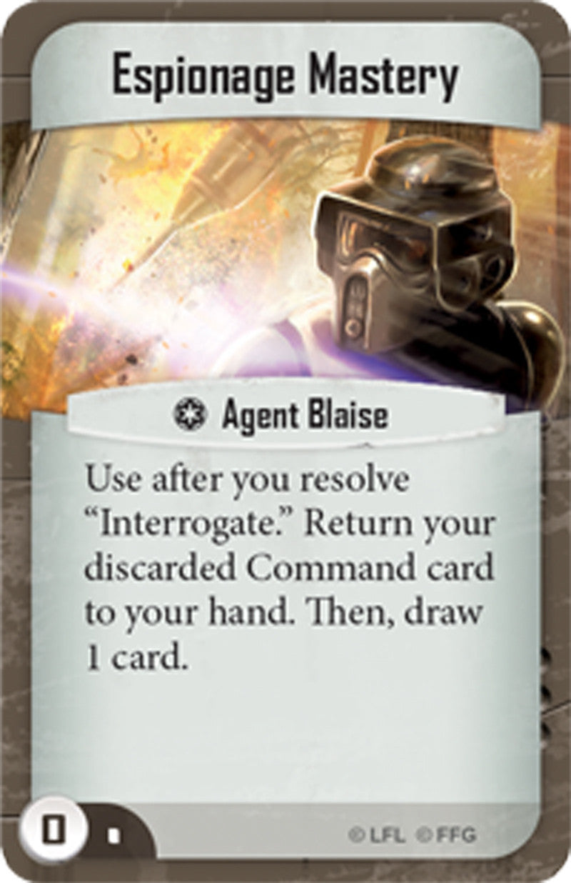 STAR WARS IMPERIAL ASSAULT AGENT BLAISE