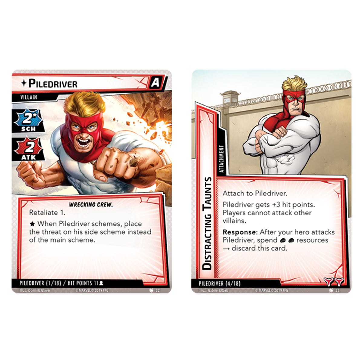 Marvel Champions LCG The Wrecking Crew Scenario Pack