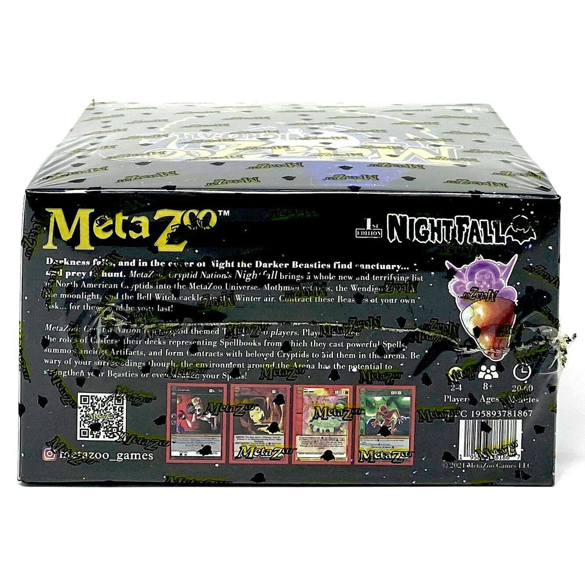 Nightfall First Edition Booster Box MetaZoo TCG