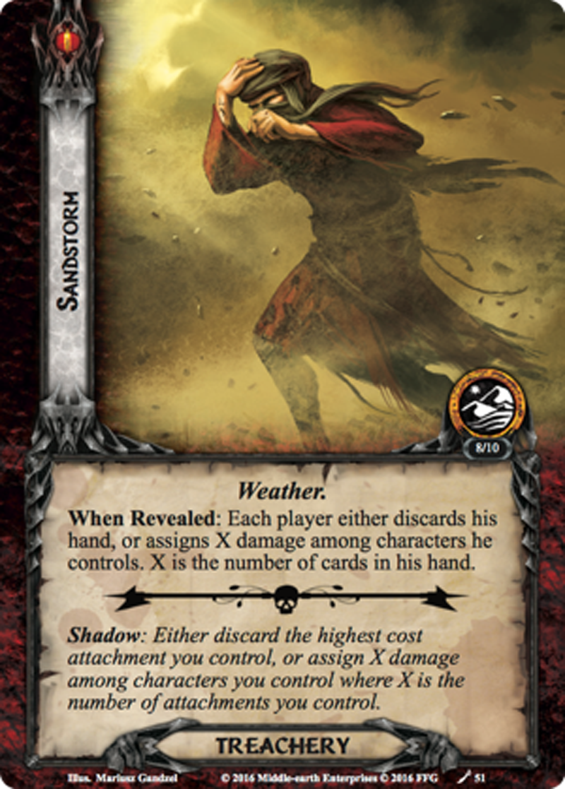 Lord of the Rings LCG The Sands of Harad Expansion