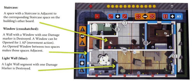 Flash Point Fire Rescue 2nd Story Expansion Pack Board Game