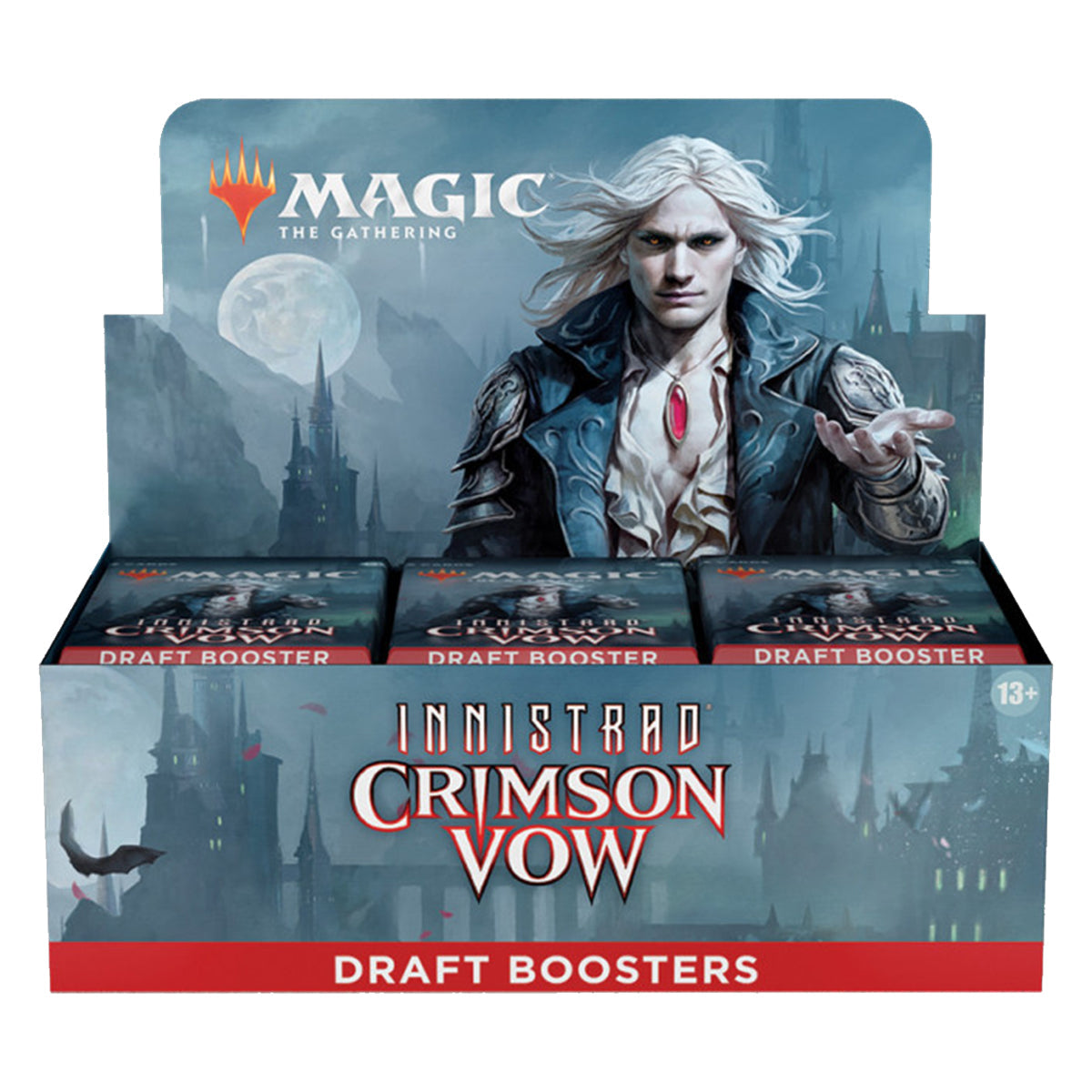 Magic Innistrad MTG Crimson Vow Draft Booster Box MTG