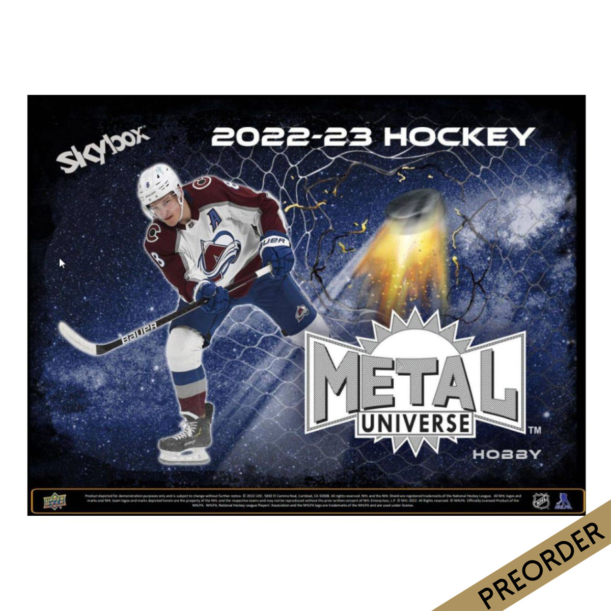 NHL - 2022/23 Skybox Metal Universe Hockey Cards (Display of 15)