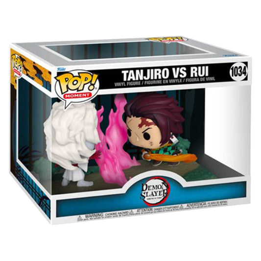 Demon Slayer - Tanjiro vs Rui Movie Moment Pop! Vinyl