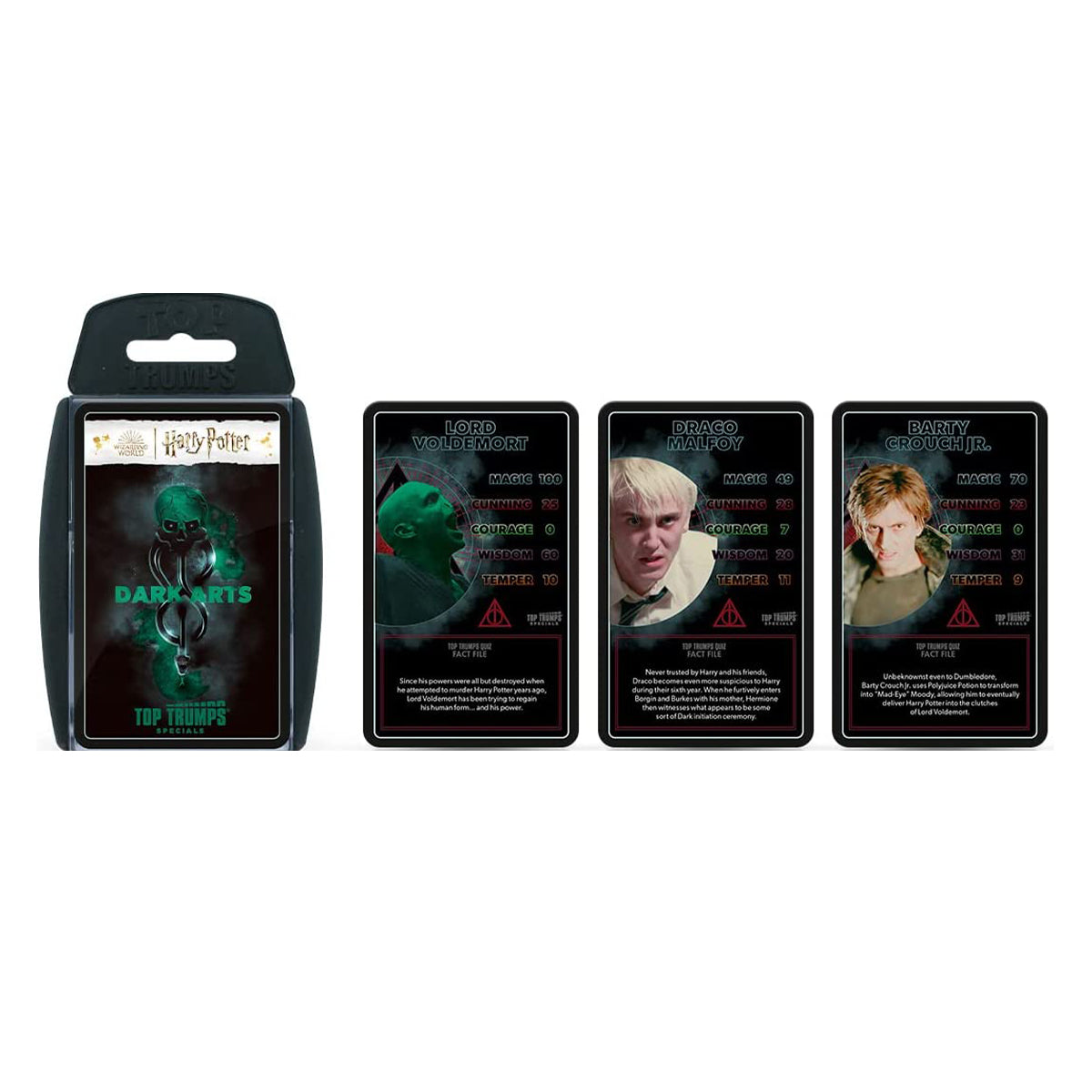 Harry Potter Dark Arts Top Trumps Card Game