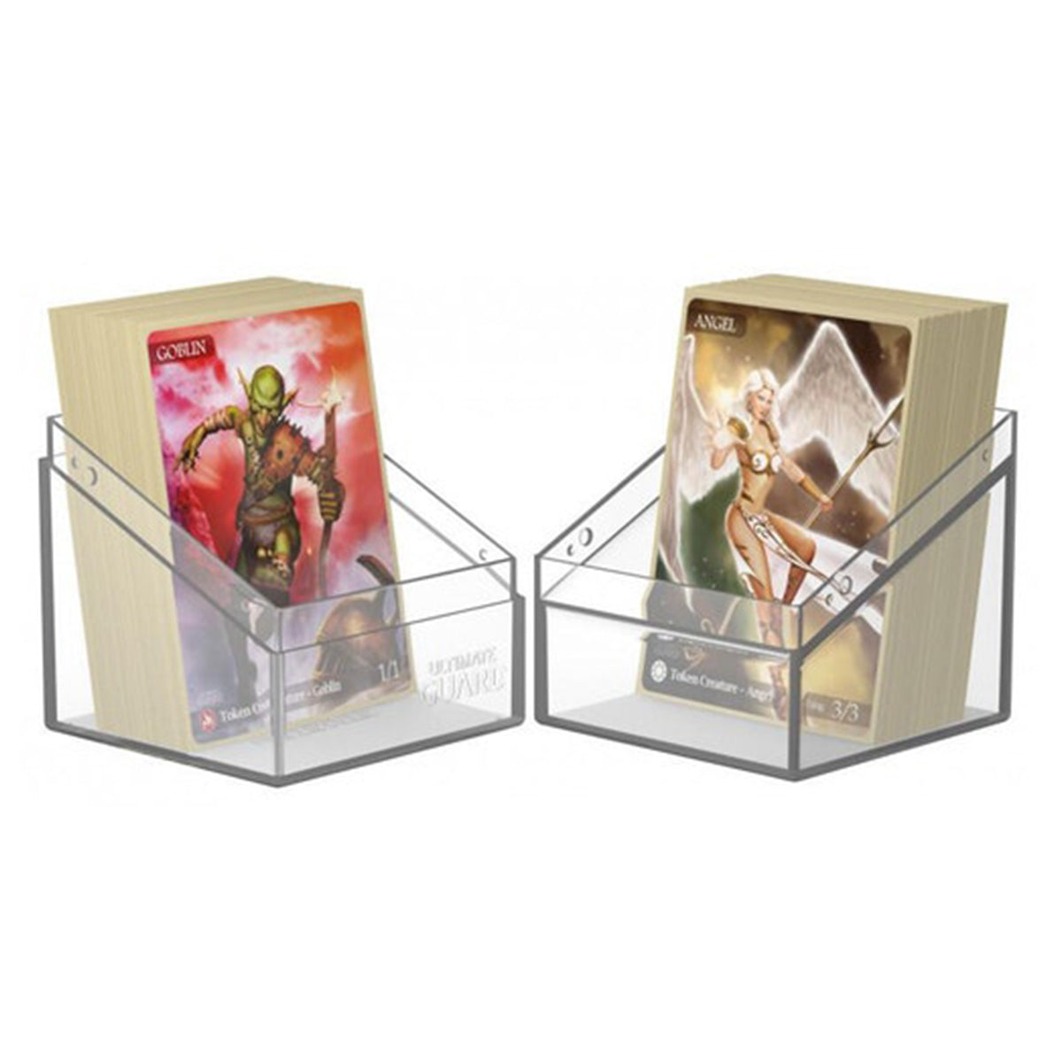 Ultimate Guard Boulder Deck Case 100+ Standard Size Clear Deck Box