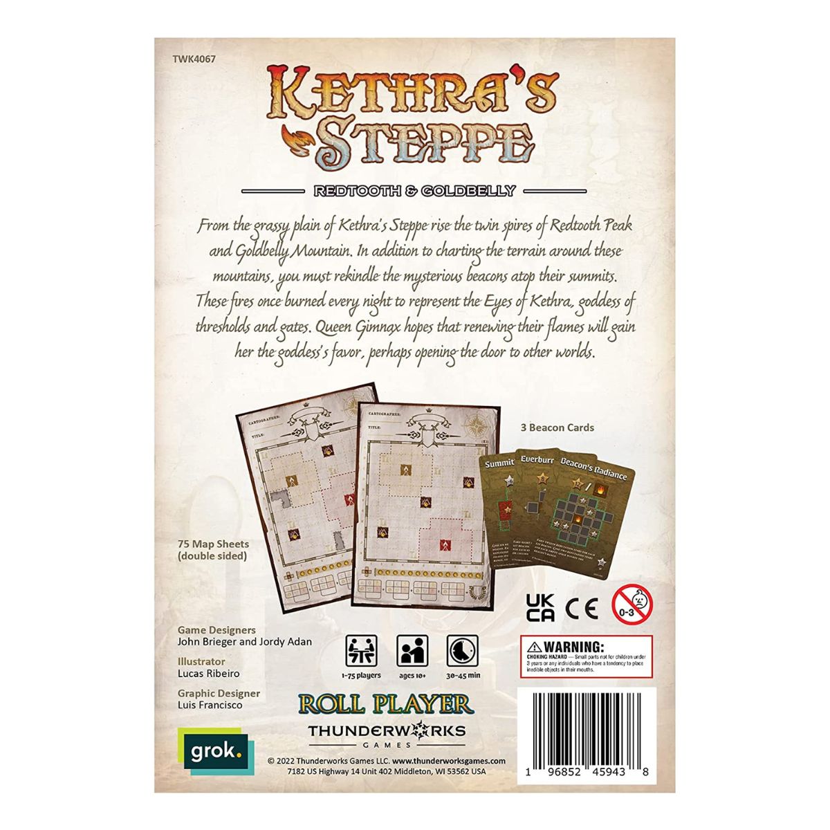 Cartographers Map Pack 5 - Kethra's Steppe