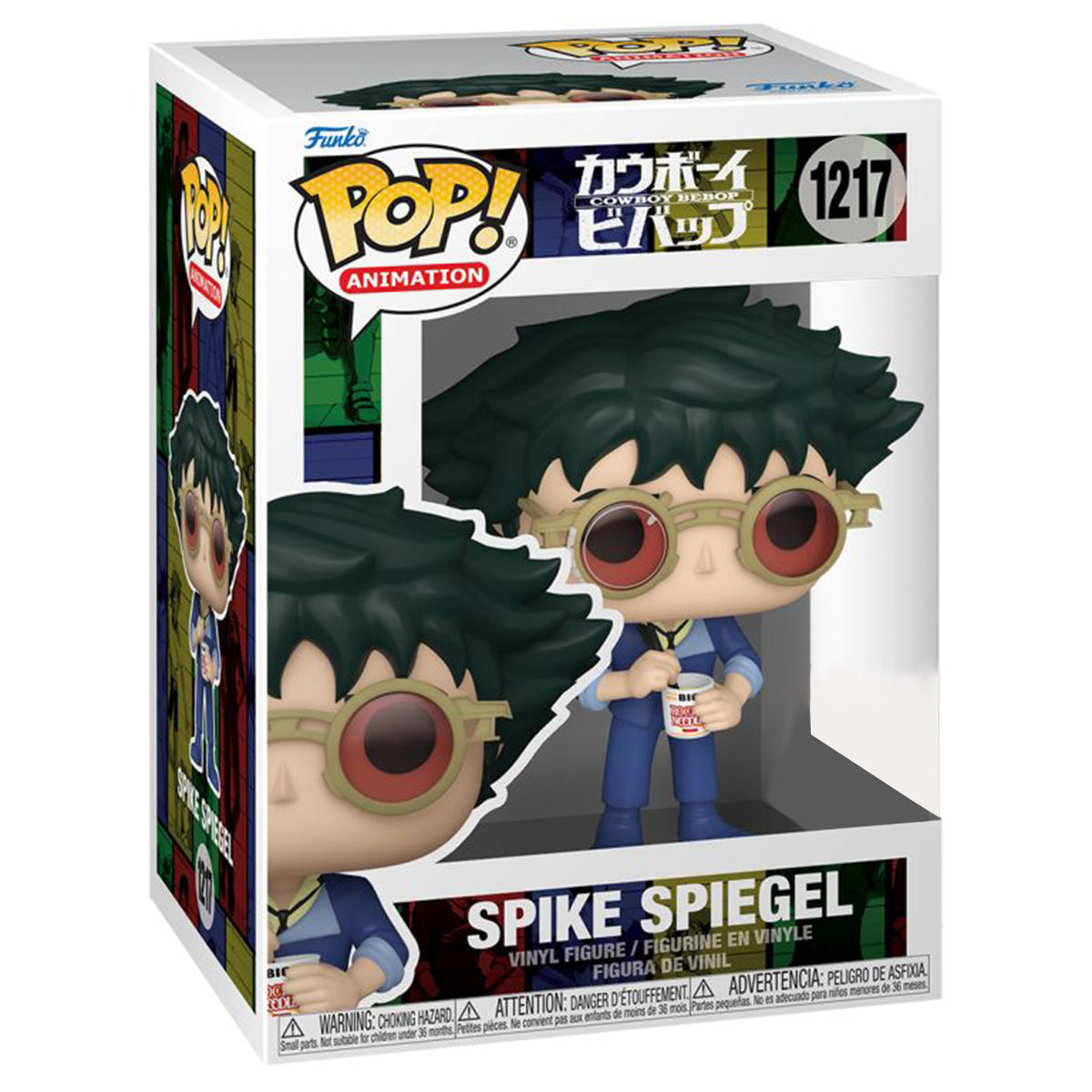 Cowboy Bebop - Spike Spiegel with Noodles Pop! Vinyl