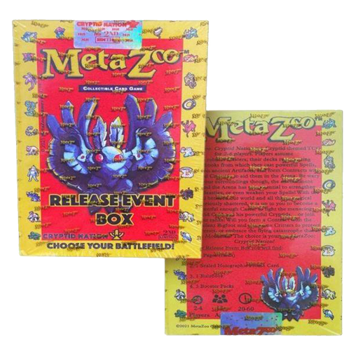MetaZoo TCG Cryptid Nation 2nd Edition Single Release Deck