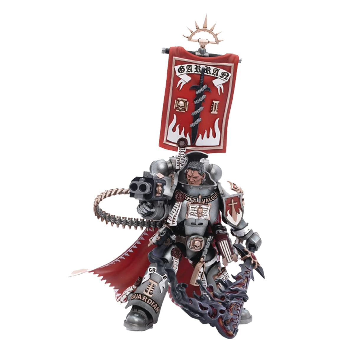 Warhammer Collectibles: 1/18 Scale Grey Knights Castellan Crowe
