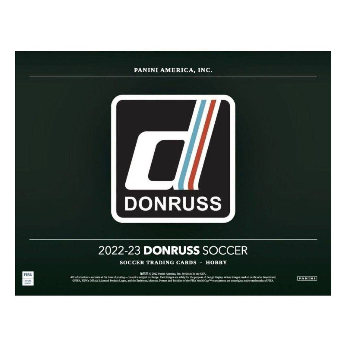 PANINI 2022 2023 Donruss Soccer Hobby Trading Cards Box