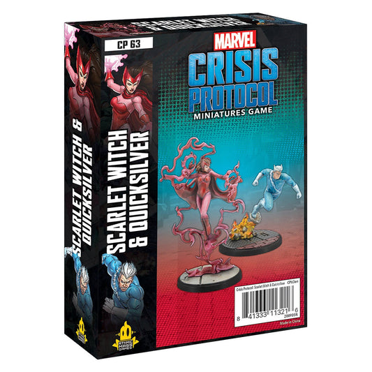 Marvel Crisis Protocol Scarlet Witch and Quicksliver