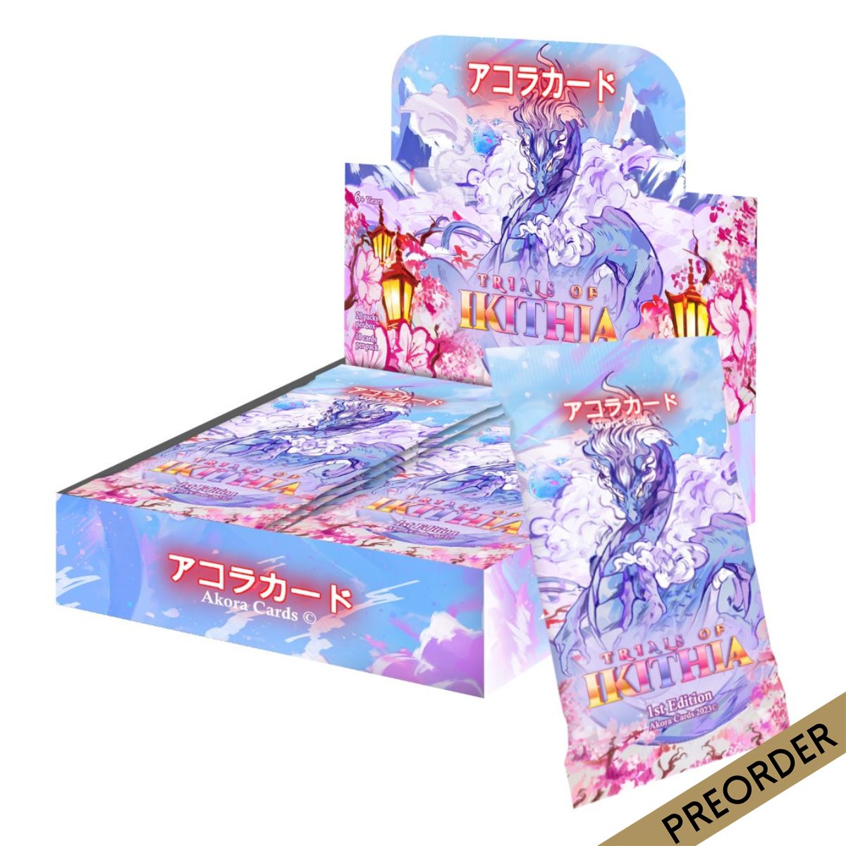 Akora TCG Trials of Ikithia Booster Box