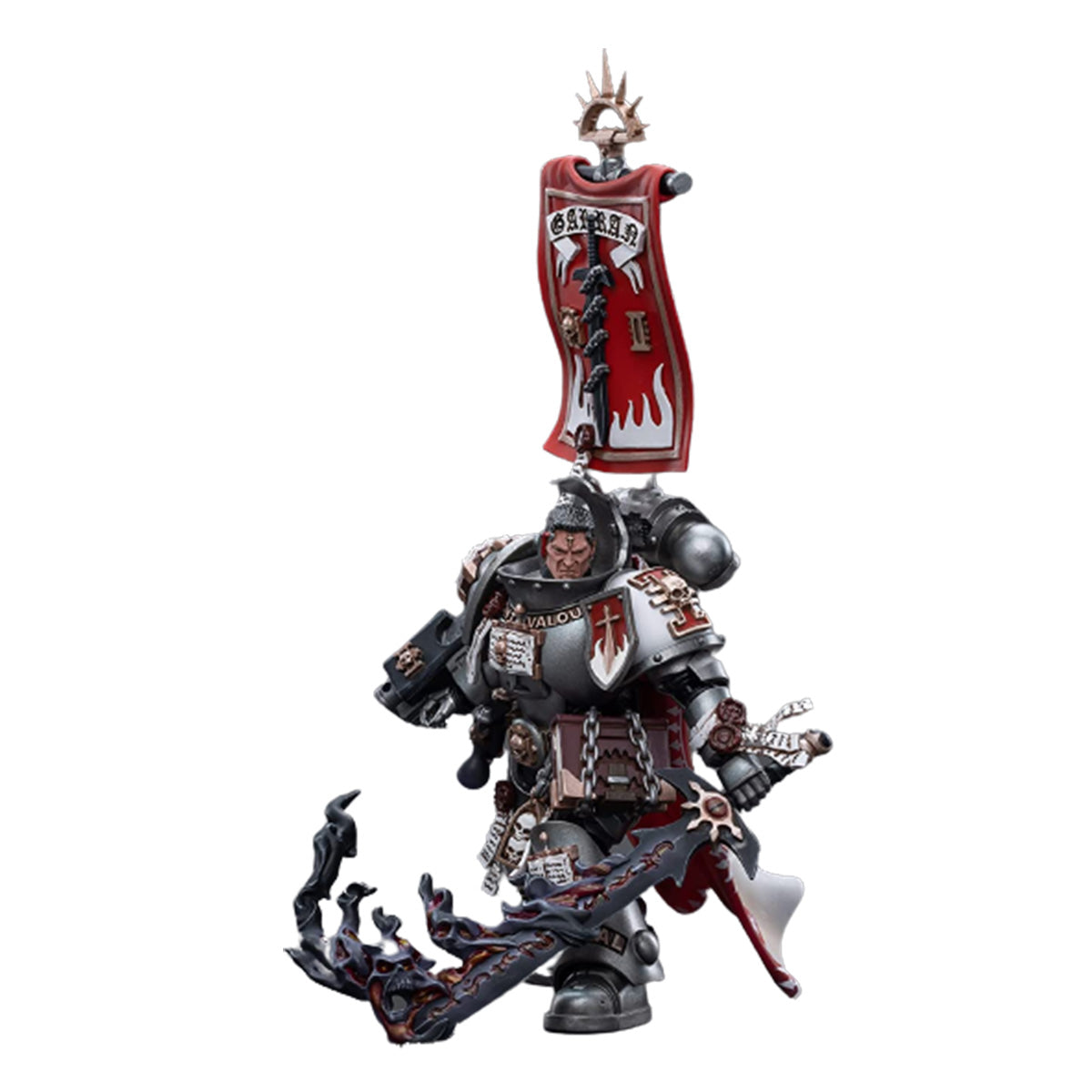 Warhammer Collectibles: 1/18 Scale Grey Knights Castellan Crowe