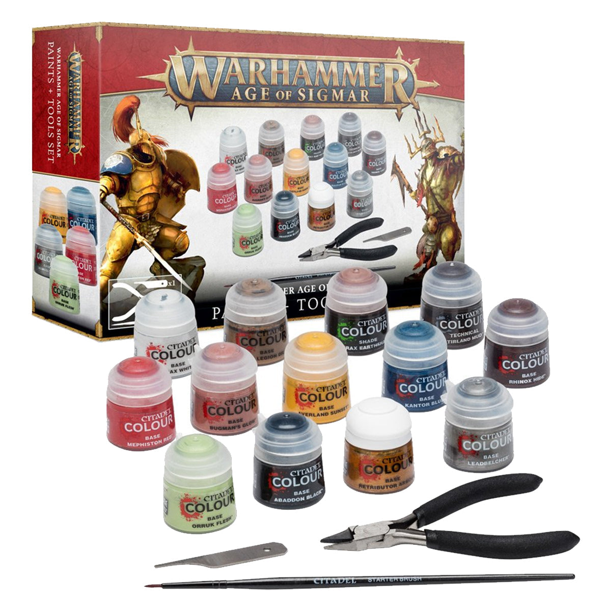 Warhammer AOS Paints + Tools