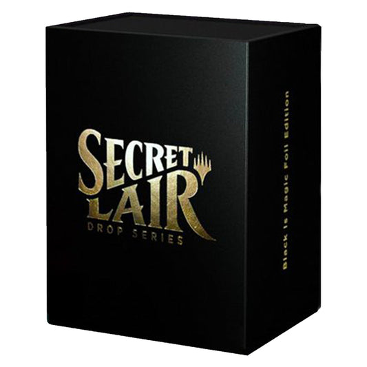 Magic Secret Lair Black Is Magic Foil Edition MTG