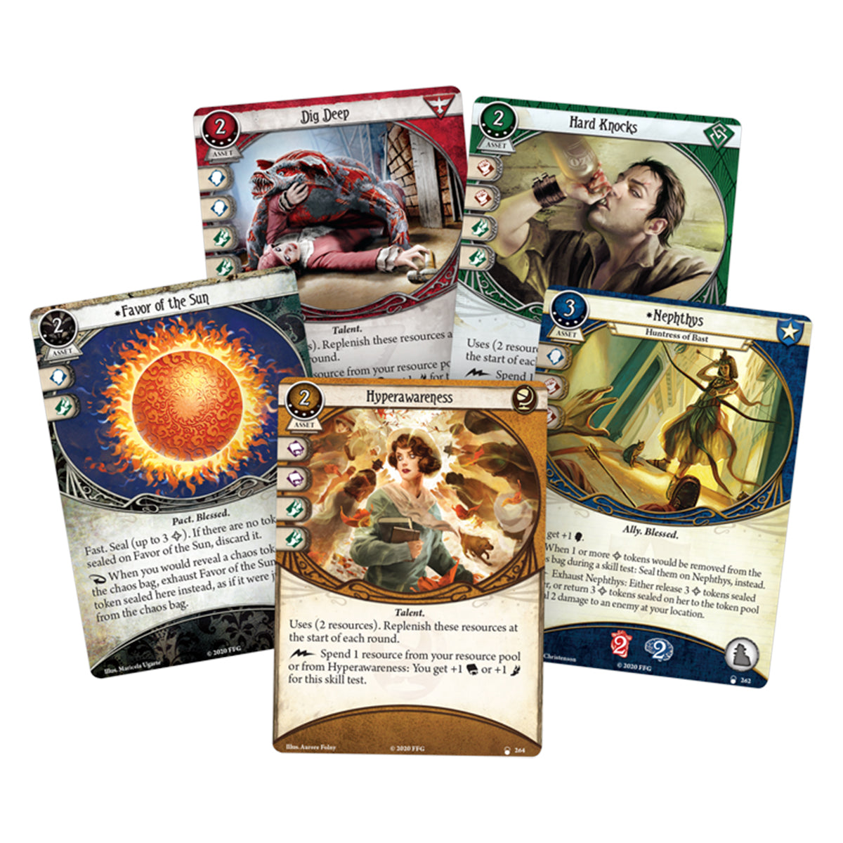 Arkham Horror LCG The Lair of Dagon Mythos Pack