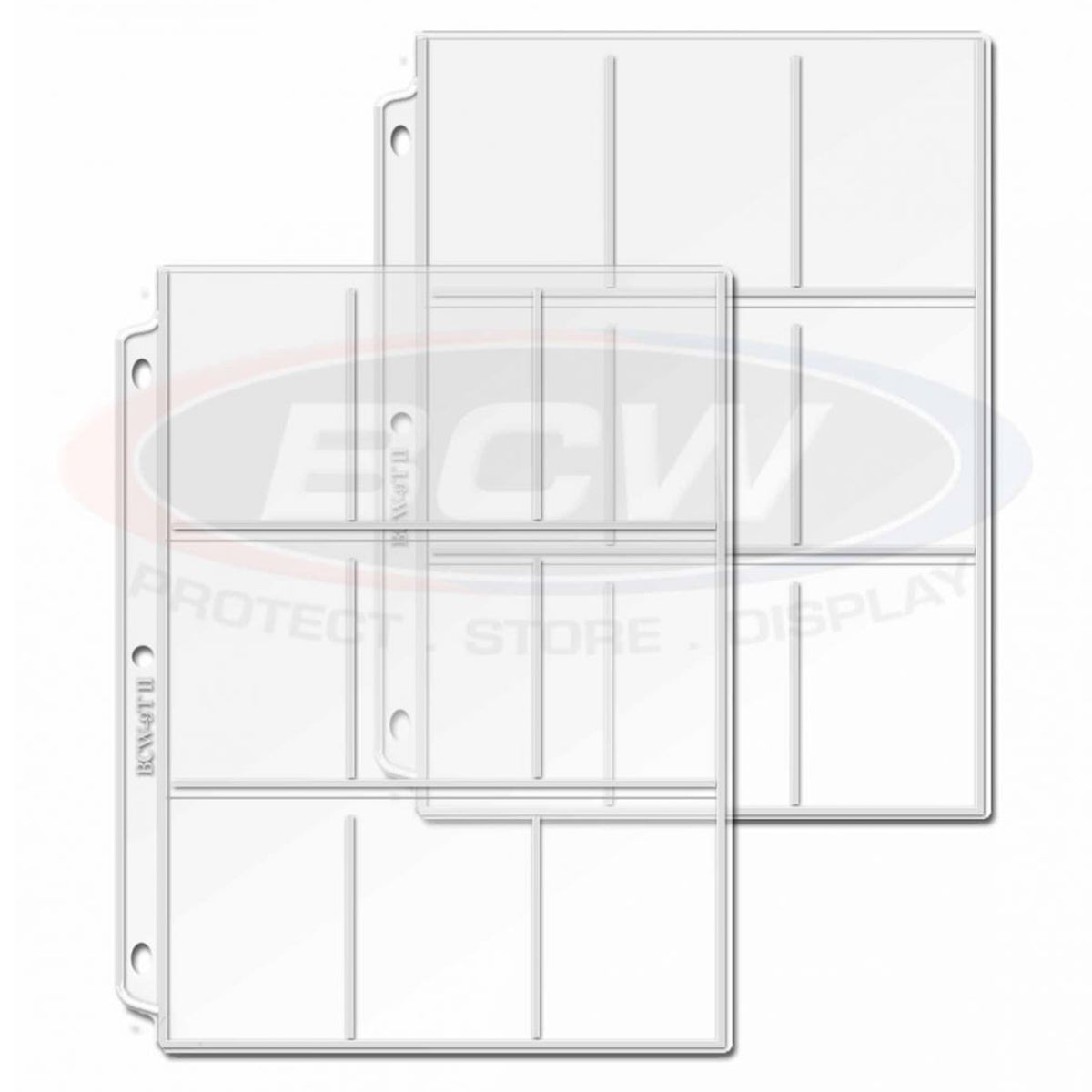BCW 9 Pocket Pages 20 Pages Per Pack