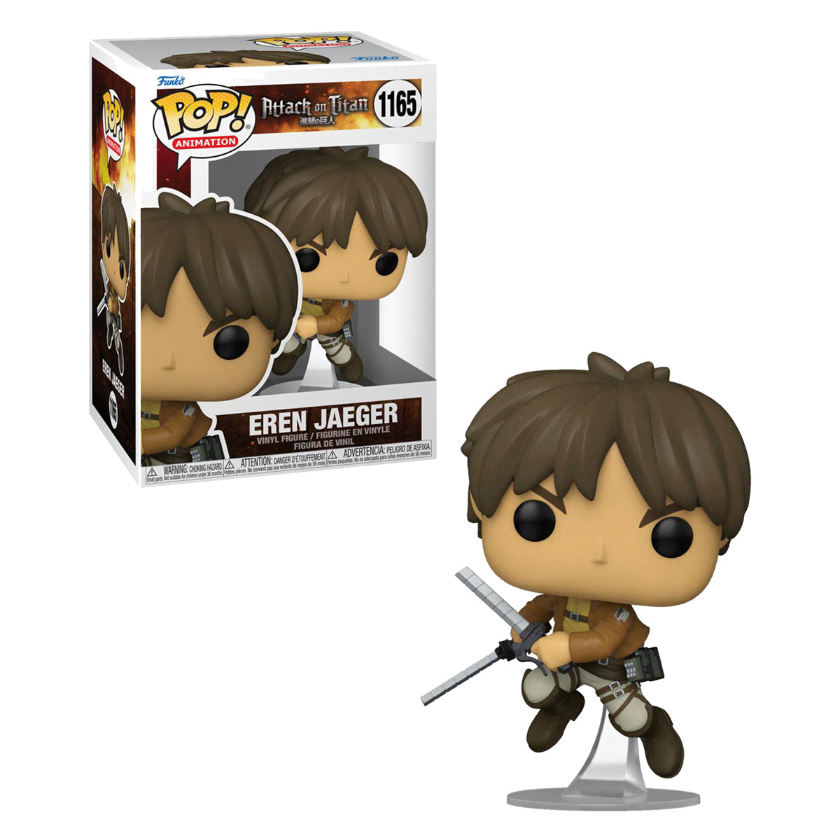 Attack on Titan - Eren Yeager Pop! Vinyl