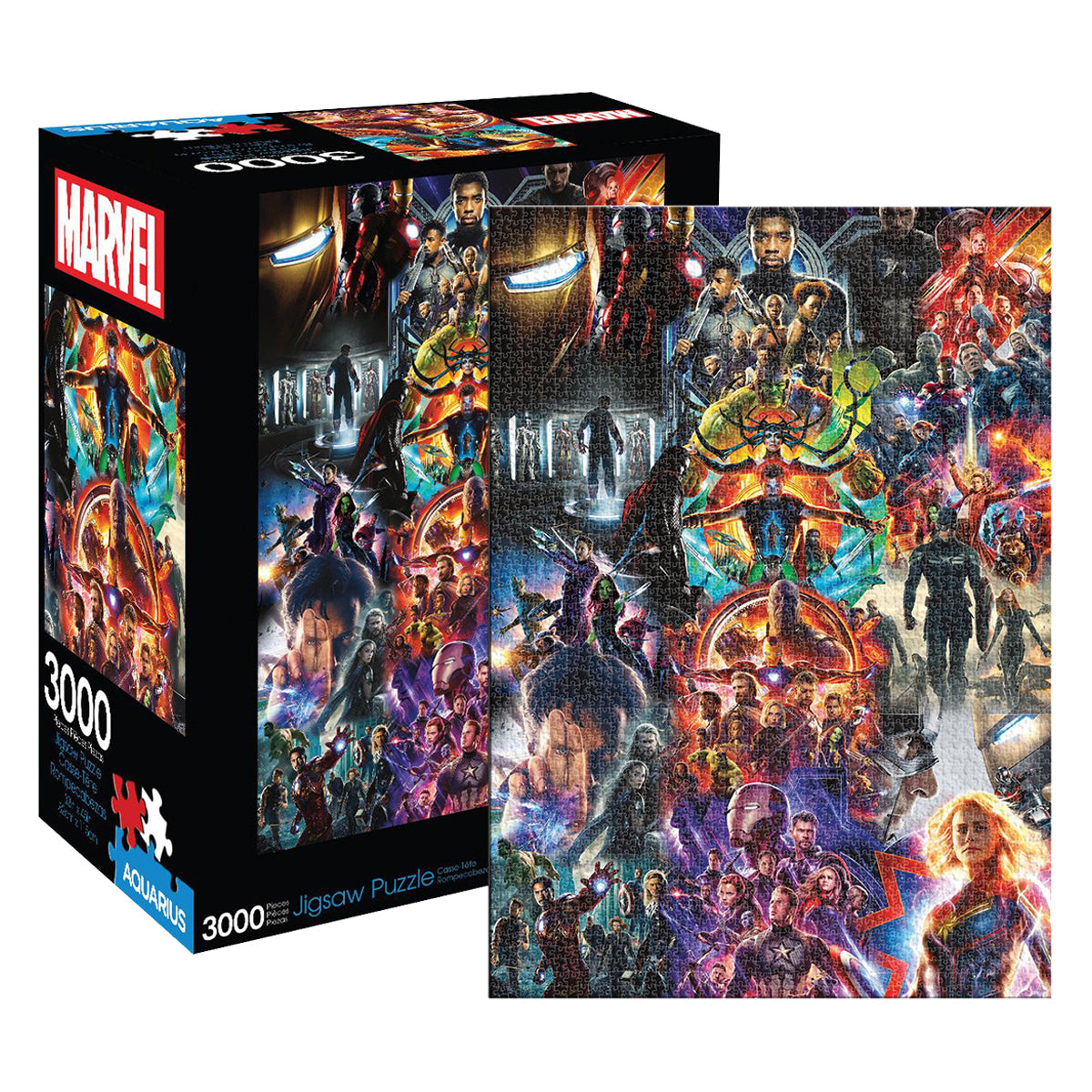 Aquarius Puzzle MARVEL MCU Collage Puzzle 3000 pieces