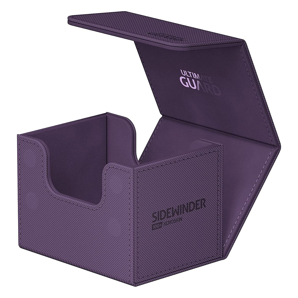 Ultimate Guard Sidewinder 100+ Xenoskin Monocolor Purple Deck Box