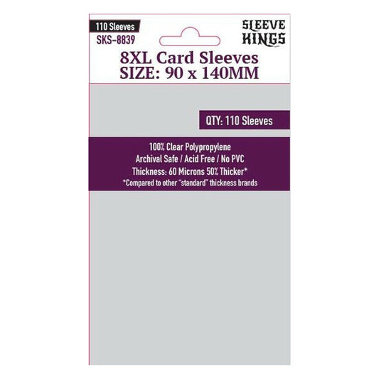 Sleeve Kings Board Game Sleeves 8XL 90x140mm 110ct