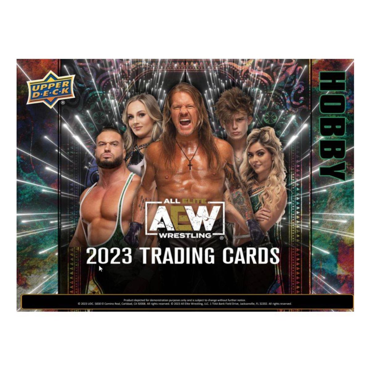AEW - 2023 All Elite Hobby Wrestling Cards (Display of 24)