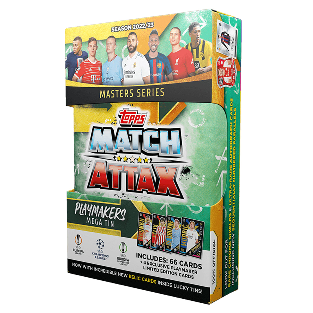 MATCH ATTAX UEFA Champions League 2022/2023 Edition Mega Tins (Set of 4)