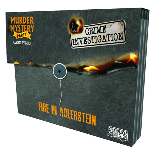 Murder Mystery Case Files Unsolved Crimes Fire in Adlerstein