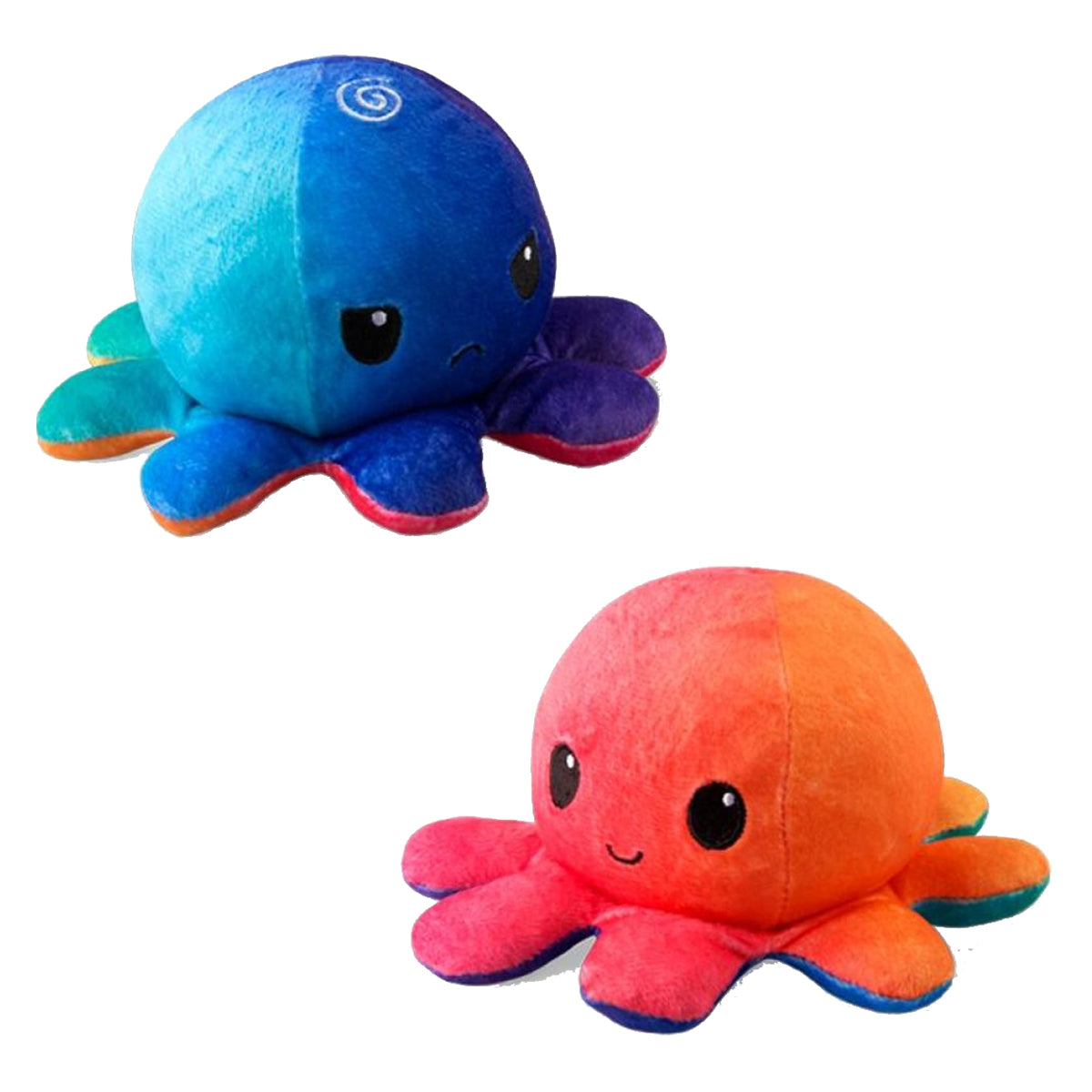 Reversible Plushie Octopus Sunset/Mermaid
