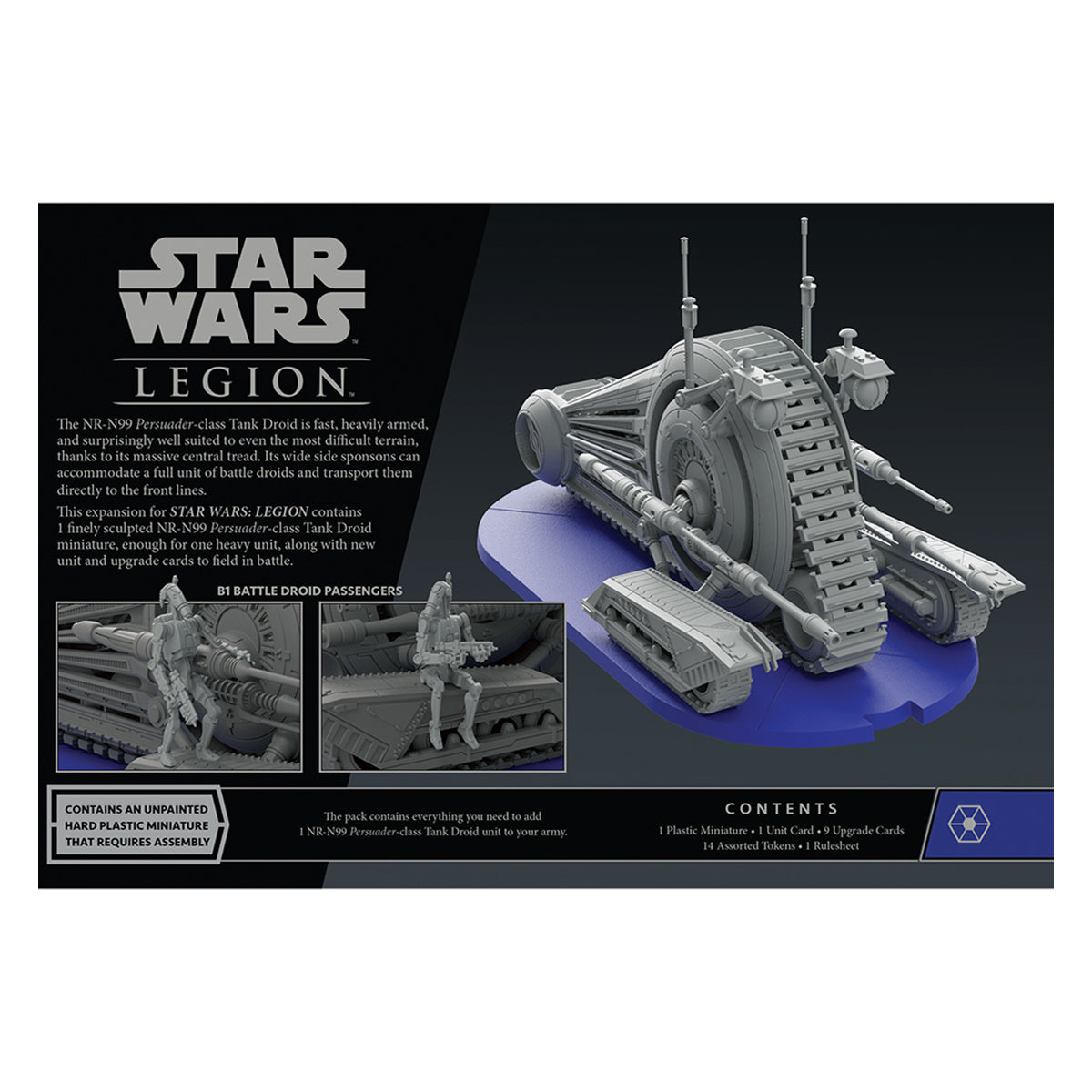 Star Wars Legion NR-N99 Persuader class Tank Droid Unit Expansion