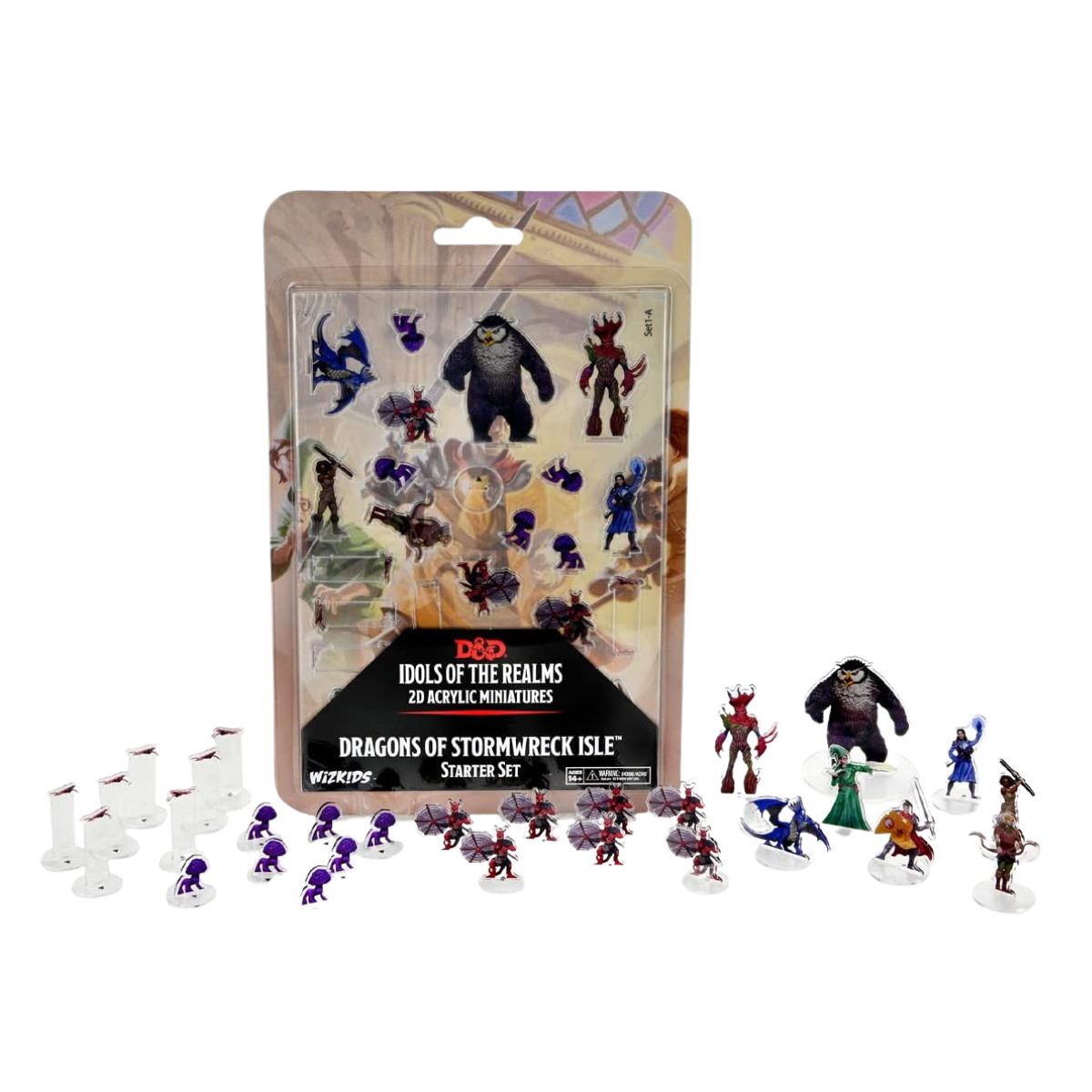 D&D Idols of the Realms Dragons of Stormwreck Isle 2D Set