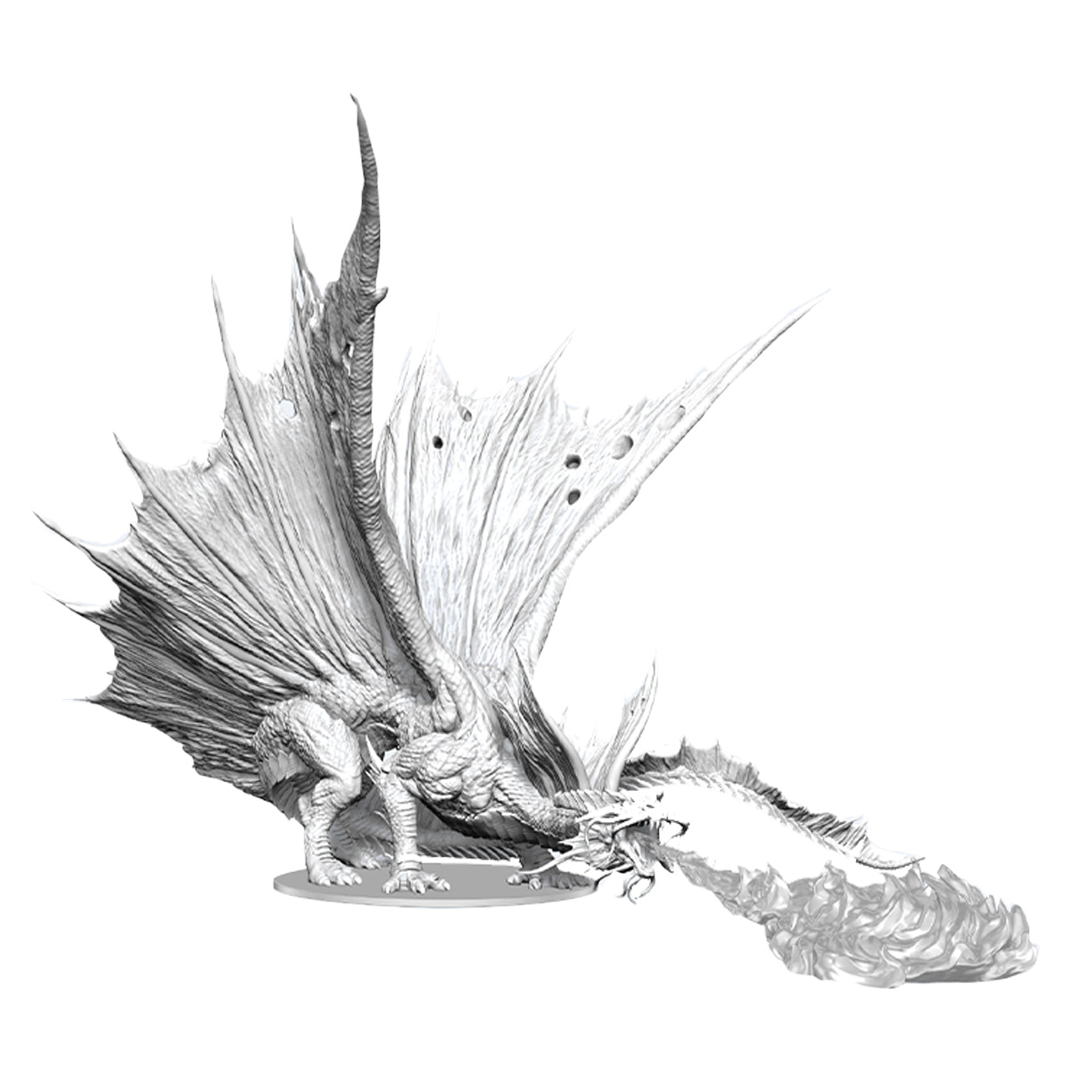 D&D Nolzurs Marvelous Miniatures Adult Gold Dragon