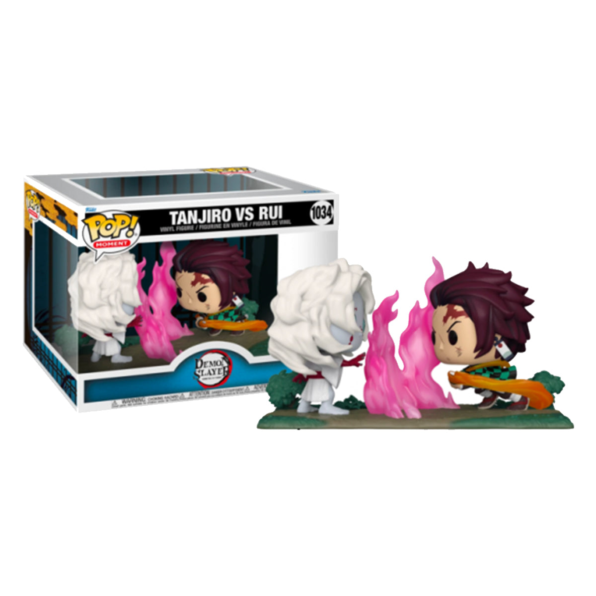 Demon Slayer - Tanjiro vs Rui Movie Moment Pop! Vinyl