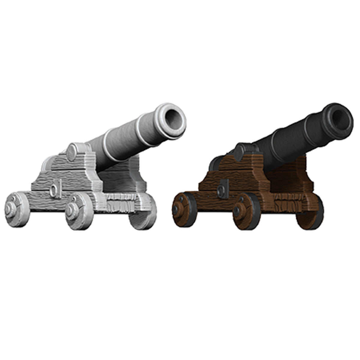 WizKids Deep Cuts Unpainted Miniatures Cannons