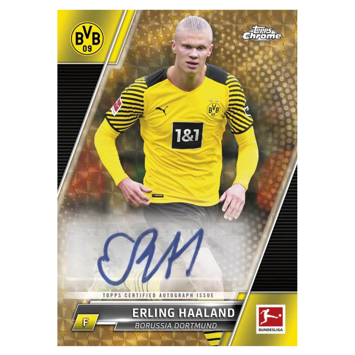 TOPPS 2022 Chrome Bundesliga Hobby Collection Display