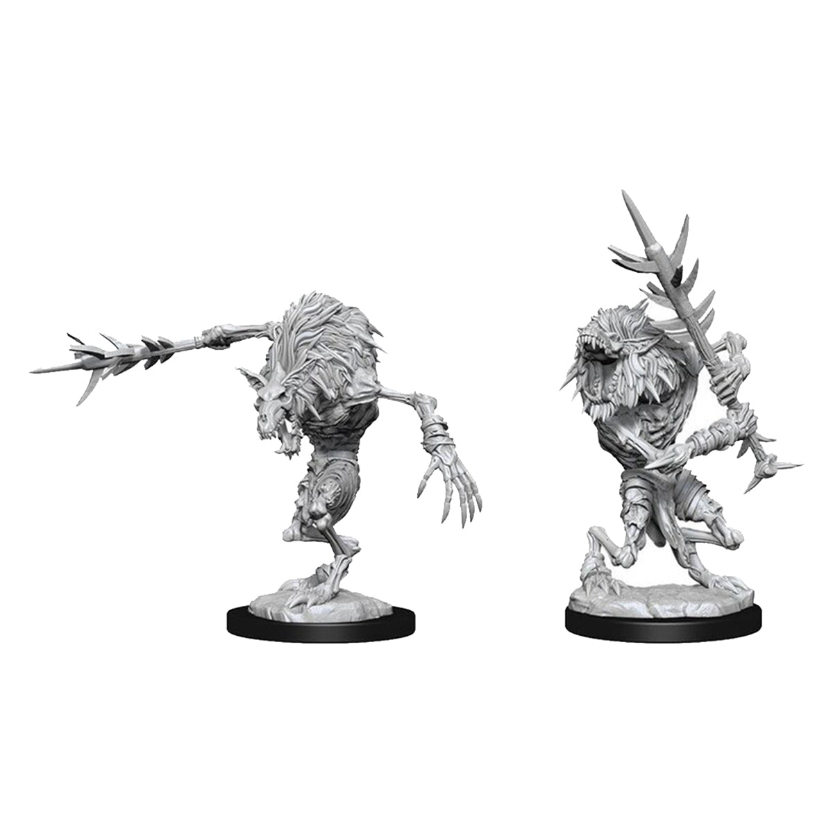 D&D Nolzurs Marvelous Unpainted Miniatures Gnoll Witherlings