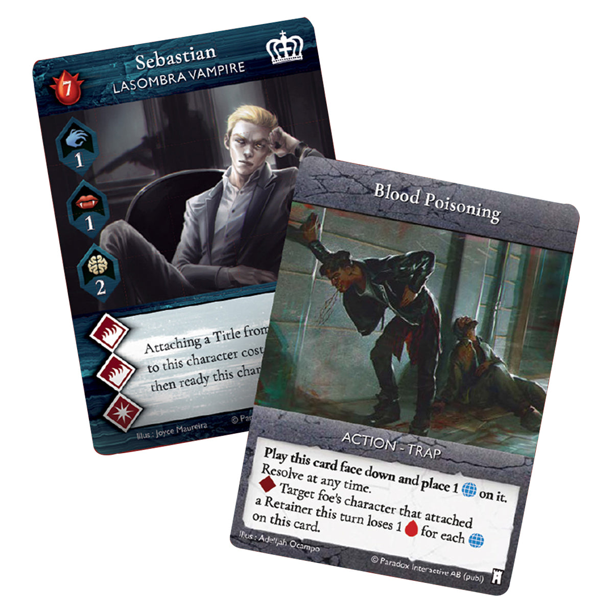 Vampire: The Masquerade Rivals Expandable Card Game The Heart of Europe Expansion