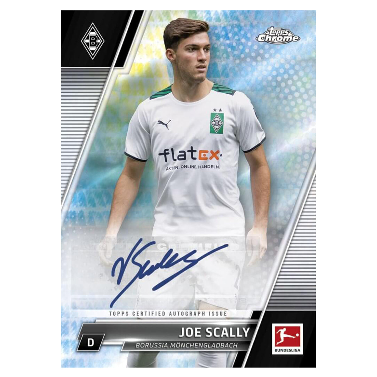TOPPS 2022 Chrome Bundesliga Hobby Collection Display